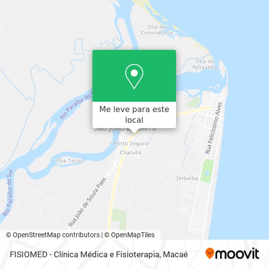 FISIOMED - Clínica Médica e Fisioterapia mapa