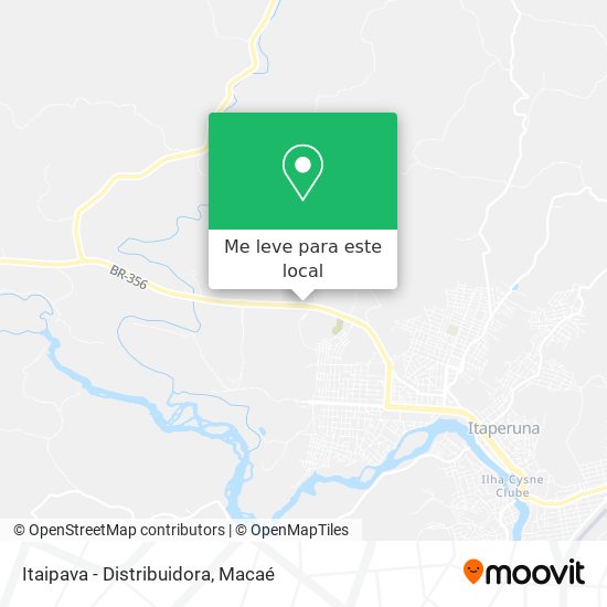 Itaipava - Distribuidora mapa
