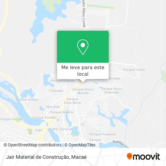 Jair Material de Construção mapa