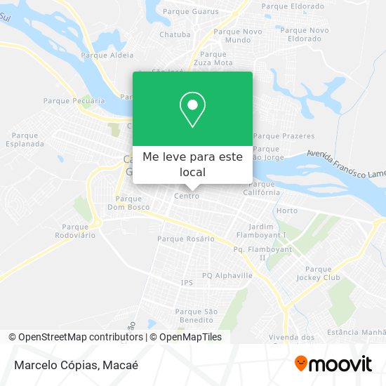 Marcelo Cópias mapa