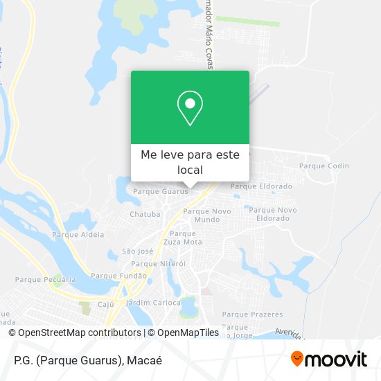 P.G. (Parque Guarus) mapa