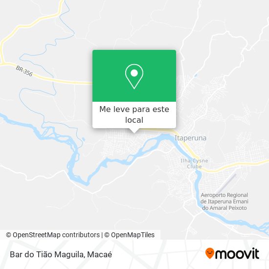 Bar do Tião Maguila mapa