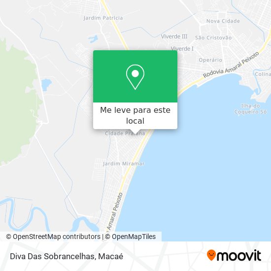 Diva Das Sobrancelhas mapa