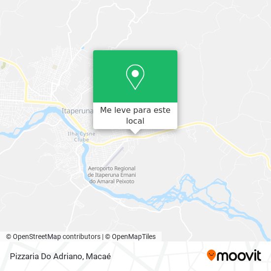 Pizzaria Do Adriano mapa