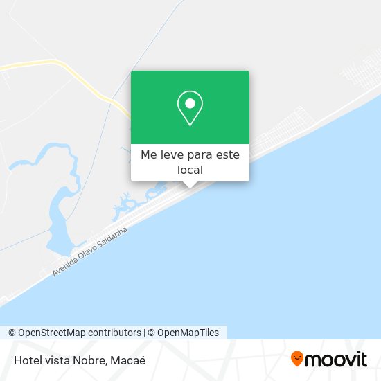 Hotel vista Nobre mapa