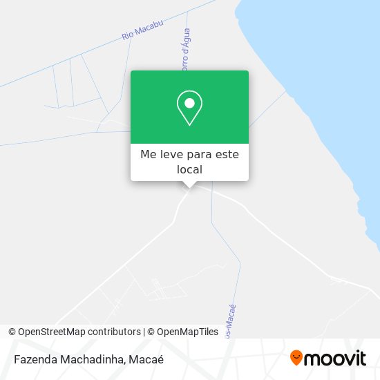 Fazenda Machadinha mapa