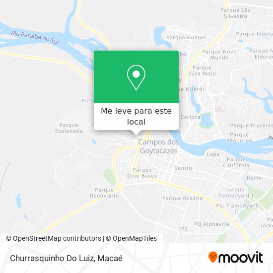 Churrasquinho Do Luiz mapa