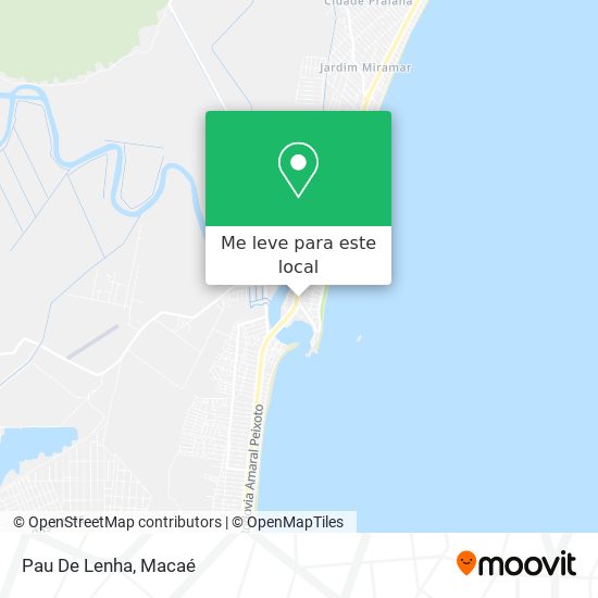 Pau De Lenha mapa