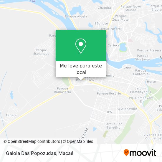 Gaiola Das Popozudas mapa