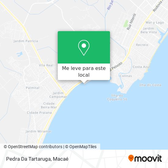 Pedra Da Tartaruga mapa