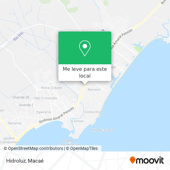 Hidroluz mapa