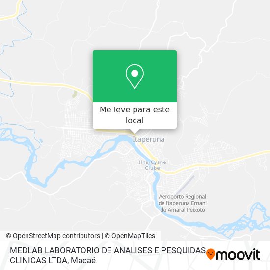 MEDLAB LABORATORIO DE ANALISES E PESQUIDAS CLINICAS  LTDA mapa