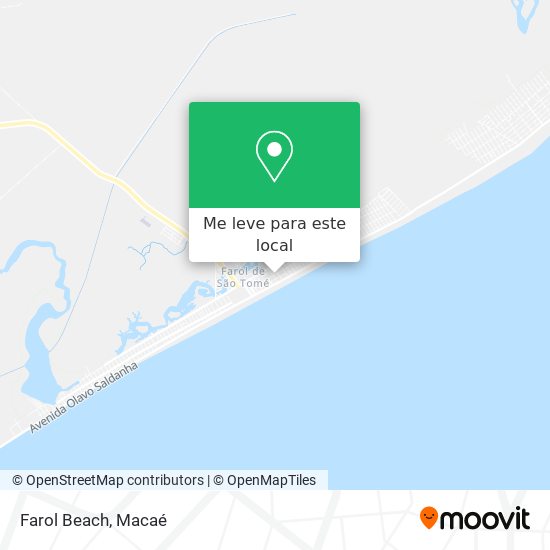 Farol Beach mapa