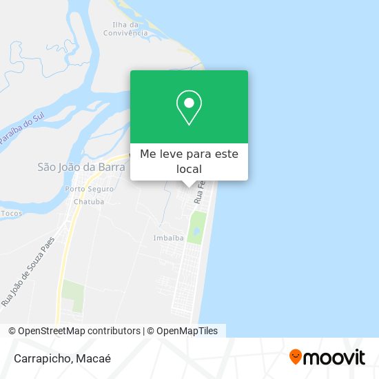 Carrapicho mapa