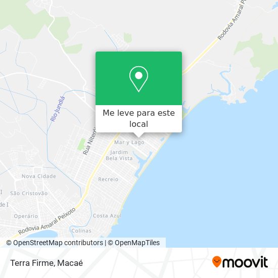 Terra Firme mapa