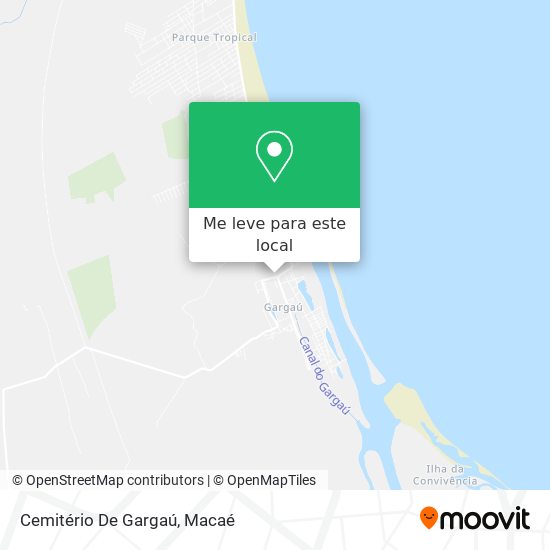 Cemitério De Gargaú mapa