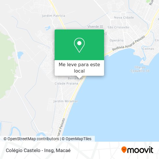Colégio Castelo - Insg mapa