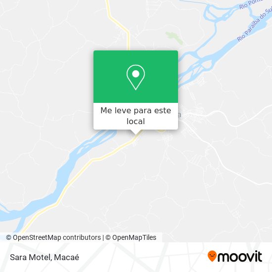 Sara Motel mapa