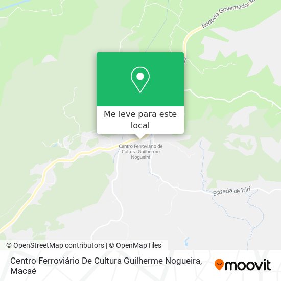 Centro Ferroviário De Cultura Guilherme Nogueira mapa