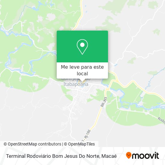 Terminal Rodoviário Bom Jesus Do Norte mapa