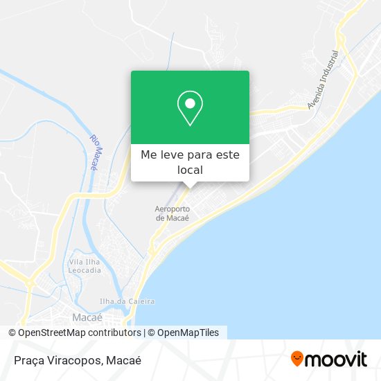 Praça Viracopos mapa
