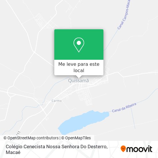 Colégio Cenecista Nossa Senhora Do Desterro mapa