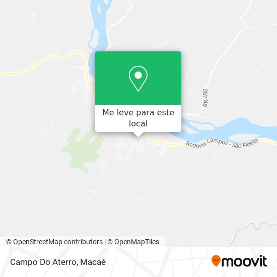 Campo Do Aterro mapa
