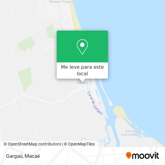 Gargaú mapa