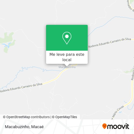 Macabuzinho mapa