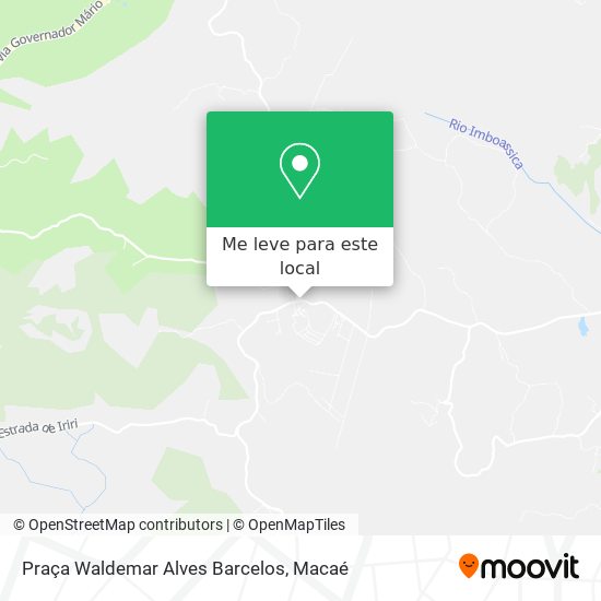 Praça Waldemar Alves Barcelos mapa