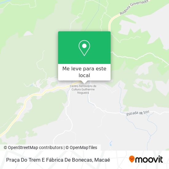Praça Do Trem E Fábrica De Bonecas mapa