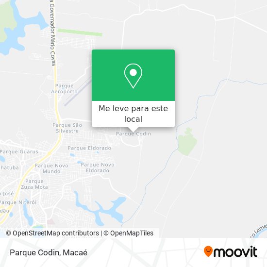 Parque Codin mapa