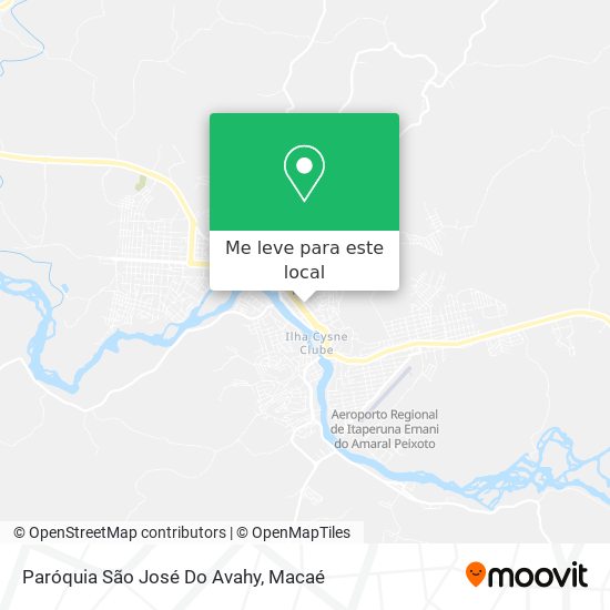 Paróquia São José Do Avahy mapa