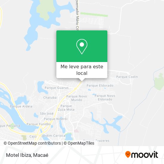 Motel Ibiza mapa
