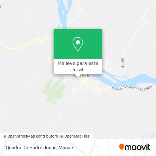 Quadra Do Padre Jonas mapa