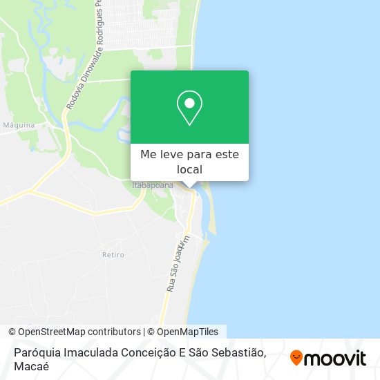 Paróquia Imaculada Conceição E São Sebastião mapa