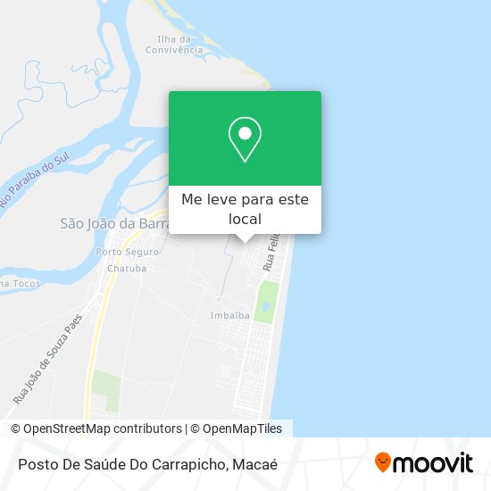 Posto De Saúde Do Carrapicho mapa