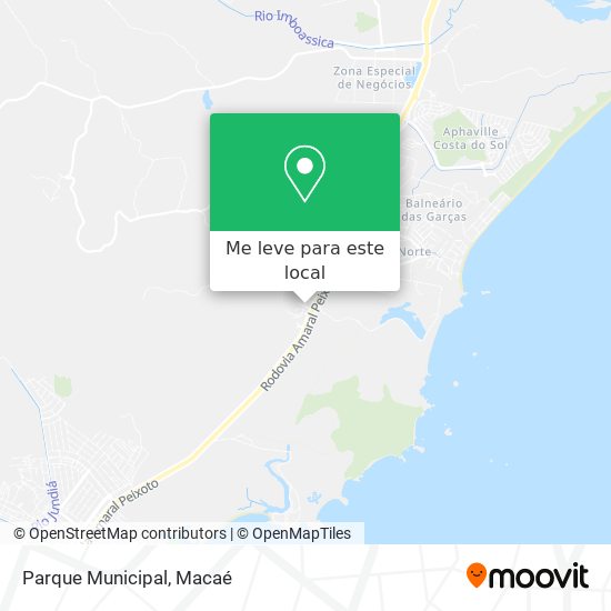 Parque Municipal mapa