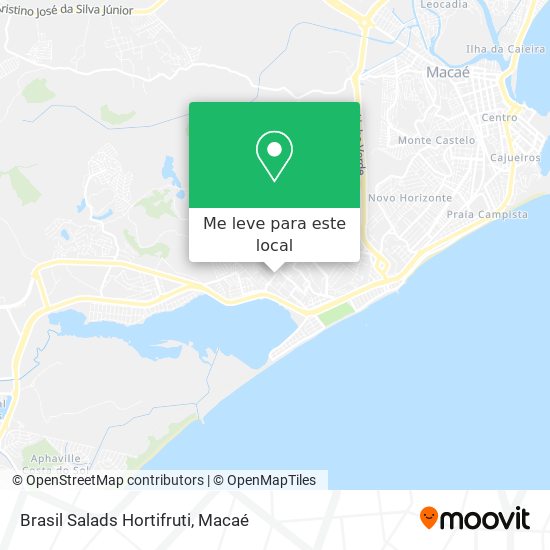 Brasil Salads Hortifruti mapa