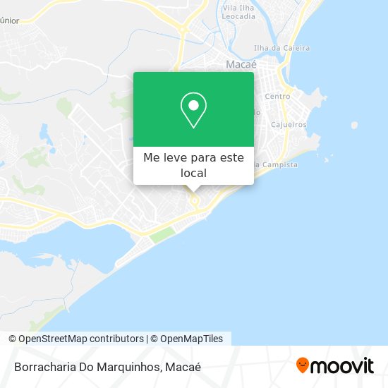 Borracharia Do Marquinhos mapa