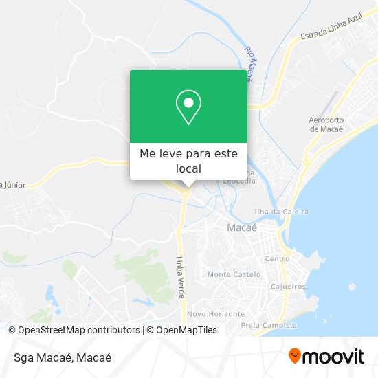 Sga Macaé mapa