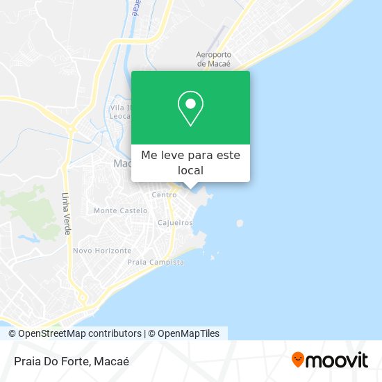 Praia Do Forte mapa
