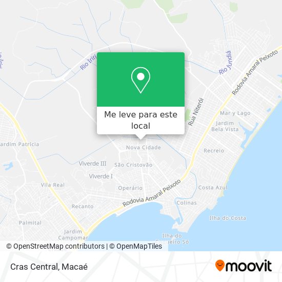 Cras Central mapa