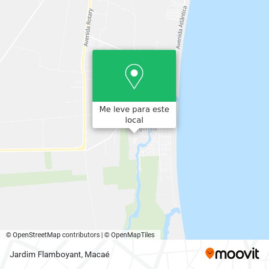 Jardim Flamboyant mapa