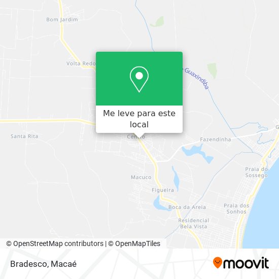 Bradesco mapa