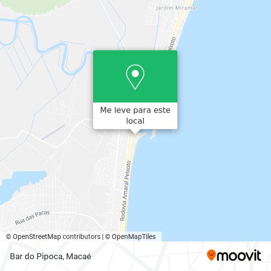 Bar do Pipoca mapa