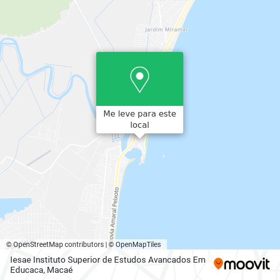 Iesae Instituto Superior de Estudos Avancados Em Educaca mapa