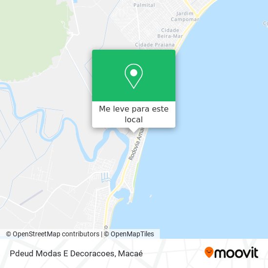 Pdeud Modas E Decoracoes mapa