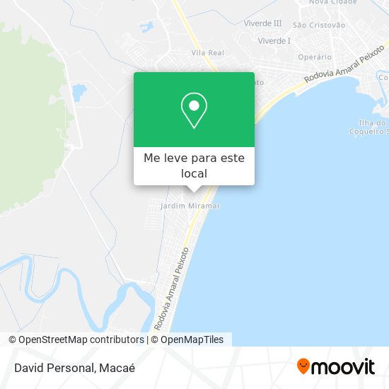 David Personal mapa