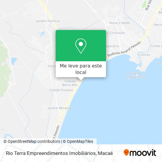 Rio Terra Empreendimentos Imobiliários mapa